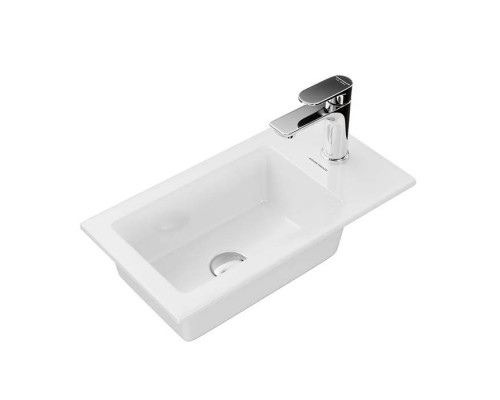 Kerama Marazzi Lato Раковина встраиваемая сверху, 50х27см., без отв., цвет: белый глянцевая Kerama Marazzi Lato Раковина встраиваемая сверху, 50х27см., без отв., цвет: белый глянцевая