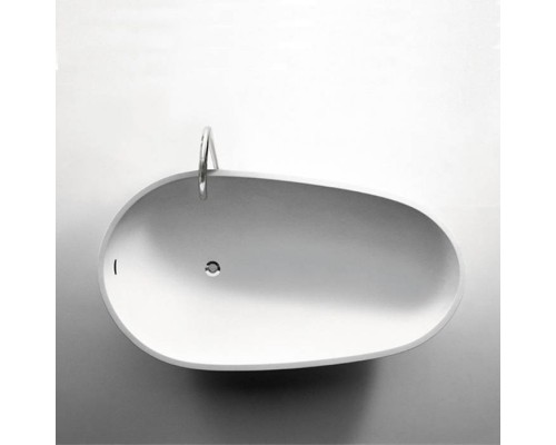 Agape Spoon Ванна отдельностоящм, цвет: белый/светло-серый. AVAS0901ZL