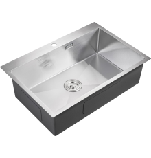 Мойка кухонная Milacio Steel Denia 750 MC.77500 нержавеющая сталь