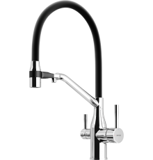 Смеситель для кухни Sancos Orta SC4008CH с гибким изливом, хром