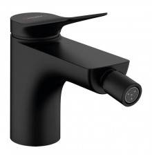 Hansgrohe Vivenis Смеситель для биде, на 1 отв., с донным клапаном, цвет: черный матовый. 75200670