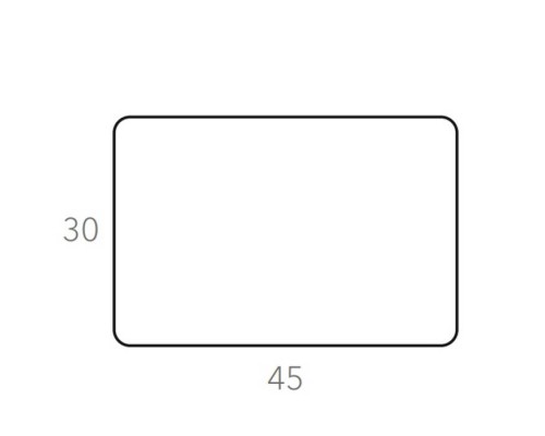 ADJ Прямоугольный плейсмат, 45x30 см., цвет: черный/серый. 0002.01/03 ADJ Прямоугольный плейсмат, 45x30 см., цвет: черный/серый. 0002.01/03