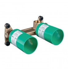 Hansgrohe Скрытая часть смесителя для раковины на 2 отверстия, для настенного монтажа. 13622180