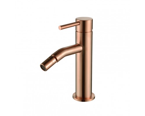AQM6216BC Siena Смеситель для биде, гладкий, подводка ½ медь шлифованная AQM6216BC