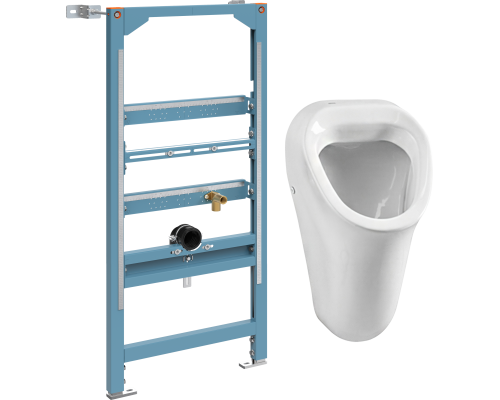 Комплект Инсталляция VitrA Frame + Писсуар Arkitekt 6201B003-0199 подвесной, с внутренним подводом воды Комплект Инсталляция VitrA Frame + Писсуар Arkitekt 6201B003-0199 подвесной, с внутренним подводом воды