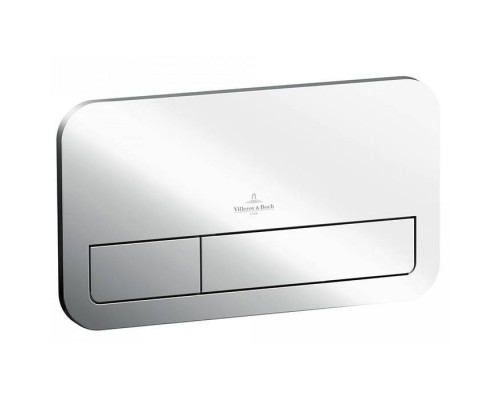 VilleroyBoch ViConnect Клавиша смыва для подвесного унитаза, цвет: хром глянцевый. 92249061