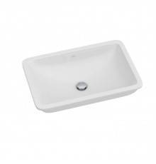 VilleroyBoch LoopFriends Раковина встраиваемая 61.5x38см, под столешницу, с переливом, цвет: альпийский белый. 61632001