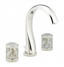 THG Hirondelles Platinum Stamped Смеситель для раковины, 3 отв., цвет: Polished nickel. A4K-B01-151