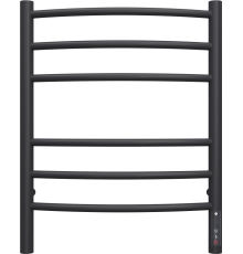 Полотенцесушитель электрический Terminus Классик П6 450x600, матовый чёрный