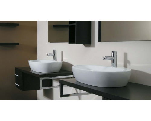 Azzurra Elegance Circle Раковина накладная, 60x42xH14 см, 1 отв., без перелива, цвет: Bianco lucido. ELLA060420CMBI/(ECI60M bi)*1 Azzurra Elegance Circle Раковина накладная, 60x42xH14 см, 1 отв., без перелива, цвет: Bianco lucido. ELLA060420CMBI/(ECI60M bi)*1