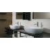 Azzurra Elegance Circle Раковина накладная, 60x42xH14 см, 1 отв., без перелива, цвет: Bianco lucido. ELLA060420CMBI/(ECI60M bi)*1