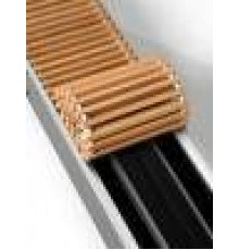 Конвекторы медно-алюминиевые внутрипольные Радиатор JagaRus Mini Canal H11 L130 T34 (Арт.:MICL0.01113034/DMN/JR) MICL0.01113034/DMN/JR