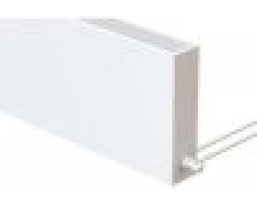 Конвекторы медно-алюминиевые настенные Настенный конвектор Gekon Level U/1HE H50 L160 W08 N23059 GLUW1.05016008/1HE/N23059