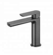 Newform Haka Смеситель для раковины, 1 отв., без донного клапана, цвет: PVD brushed gun metal. 72012.59.064