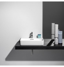 Laufen VAL Раковина 55х42х11.5 см, 1 отв., покрытие LLC, цвет: белый. 8.1628.2.400.104.1