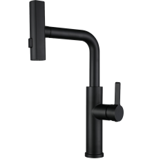 Смеситель для кухни Профсан Steel PSM-307-96 черный