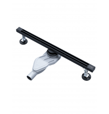 Душевой трап (лоток) AltroBagno Stella 071223 NeOp (60), матовый черный