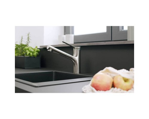 Hansgrohe Zesis M33 Смеситель для кухни, 1 отв., с вытяжным душем, sBox lite, цвет: хром. 74803000 Hansgrohe Zesis M33 Смеситель для кухни, 1 отв., с вытяжным душем, sBox lite, цвет: хром. 74803000