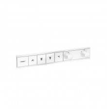 Hansgrohe RainSelect Термостат для душа, 4 источника, внешняя часть, цвет: белый матовый. 15382700