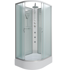 Душевая кабина Niagara Classic NG-33194-14RBKT 110х90 см, без крыши, с гидромассажем и тропическим душем