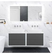 Мебель для ванной комнаты Cezares Bellagio 140 со столешницей grigio nuvola