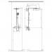 Hansgrohe Raindance S Showerpipe 300мм 1jet Душевая система, верхний душ 30см., с термостатическим смесителем и ручным душем, цвет: хром. 27114000
