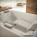 Jacuzzi Sharp Extra Ванна 200х150х65см, со смесителем, Rainbow+ Clean System, цвет: белый. SHA401E0A00