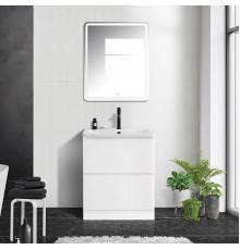 Мебель для ванной комнаты BelBagno Albano 70 напольная, bianco lucido