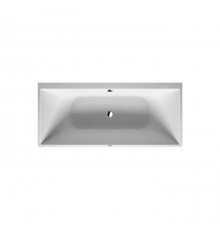 Duravit DuraSquare Ванна 180x80см,  пристенный вариант, с ножками и панелью, с 2 наклонами для спины , цвет: белый. 700429000000000,  792208000001000