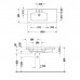 Duravit DuraStyle Раковина 100х48 см, 3 отв., с переливом, цвет: белый. 2325100030