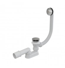 Ravak Слив-перелив для ванны, удлиненный, 80см., Click-Clack, цвет: хром. X01472