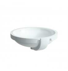 Laufen Pro Раковина 42x42x12см, встраиваемая снизу, без отверстия, цвет: белый. 8.1896.1.000.109.1