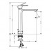 Hansgrohe Rebris E Смеситель для раковины, 1 отв., CoolStart, с донным клапаном, цвет: хром. 72581000