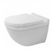 Duravit Starck 3 Комплект: подвесной унитаз 54х36см, сиденье с мягким закрыванием. 42250900A1 (222509+006389)