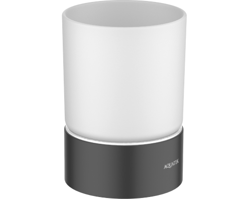 Стакан AQUATEK Лира AQ4428MB матовый черный