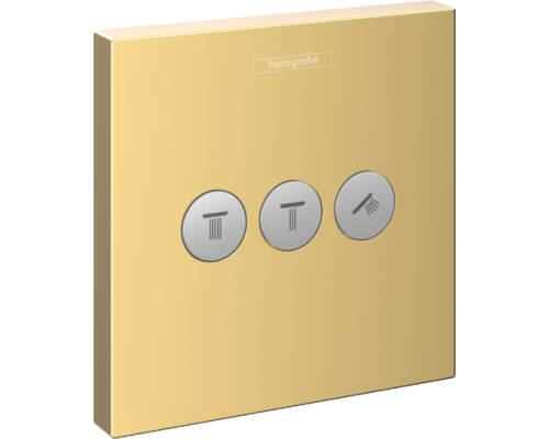 HG 15 764 990 ShowerSelect Вентиль для 3х потребителей (внешняя монтажная часть)