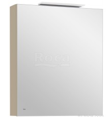 Roca A857646515 Oleta Шкаф зеркальный правый, 600х700х137 мм, LED светильник, Капучино матовый A857646515