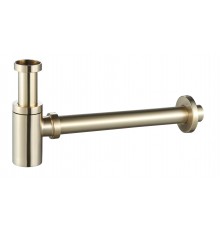 Сифон для раковины BelBagno BB-SMT2-BORO брашированное золото