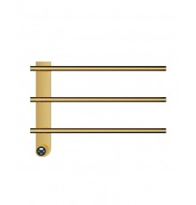 AQM3113BG Полотенцесушитель электрический 520384 c терморегуляторм, цвет: золото шлифованное. AQM3113BG