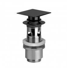 Gessi Автоматический донный клапан ldquo;StopGordquo; для раковины c переливом, цвет: Black Metal Brushed PVD. 29078#707