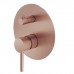 Plumberia Selection IXO Смеситель для душа, встраиваемый, на 2-3 выхода, цвет: брашированая медь. XO1901RS