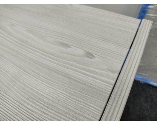 Cerasa Assolo Комплект: база подвесн с ящиком, цвет la/co + столешница из мин/мрам, цвет бел. с 1отв 85x51,5x h50см + зеркало 85*h70 со светильник LED, цвет: larice cosmopolitan. CPCPCMB1CH385 larice cosmopolitan