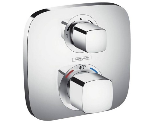 Hansgrohe Ecostat E Смеситель для душа, встраиваемый, термостатический, цвет: хром. 15708000 Hansgrohe Ecostat E Смеситель для душа, встраиваемый, термостатический, цвет: хром. 15708000