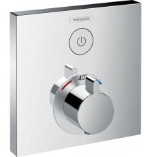Термостатический смеситель встраиваемый Hansgrohe ShowerSelect 15762000, С ВНУТРЕННЕЙ ЧАСТЬЮ, хром