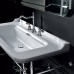 Kerasan Waldorf Раковина 100х55 см, 3 отв., керамическая, цвет: белый/золото. 811391oro,  4142K1bi/cr*3