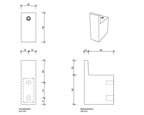 Decor Walther Brick Крючок, подвесной, цвет: хром. 0650300 Decor Walther Brick Крючок, подвесной, цвет: хром. 0650300