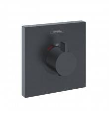Hansgrohe ShowerSelect Смеситель для душа, встраиваемый, термостатический, цвет: черный матовый. 15760670
