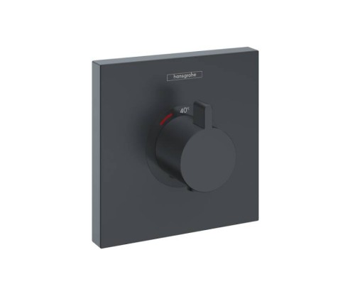 Hansgrohe ShowerSelect Смеситель для душа, встраиваемый, термостатический, цвет: черный матовый. 15760670 Hansgrohe ShowerSelect Смеситель для душа, встраиваемый, термостатический, цвет: черный матовый. 15760670