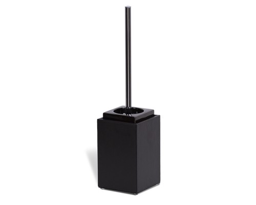 Decor Walther Brownie SBG Ершик для унитаза, напольный, имитация кожи, цвет: черный/черный фарфор. 0940760