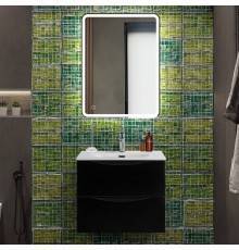 Мебель для ванной комнаты BelBagno Marino-cer-n 60 подвесна, nero lucido